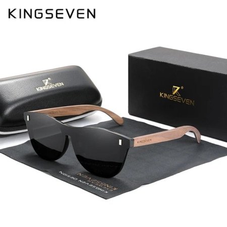 Original KINGSEVEN Bubinga Wood - BLACK